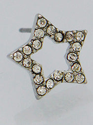 Margot Cubic Zirconia Delicate Star Studs
