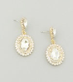 Diana Crystal Bridal Earrings