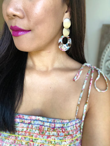 Rumi Fiesta Resin Earrings