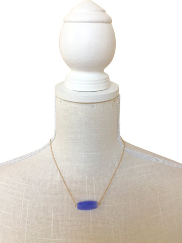Joelle Blue Stone Delicate Necklace