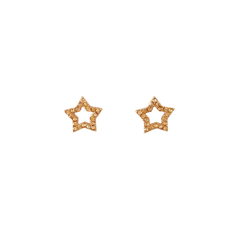 Margot Cubic Zirconia Delicate Star Studs