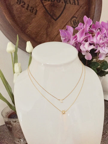 Sol Yellow Gold Necklace